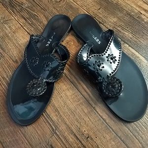 Jack Rogers jelly sandals
